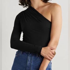 NWT - Skin Astraea One-Sleeve Thong Bodysuit Size Medium